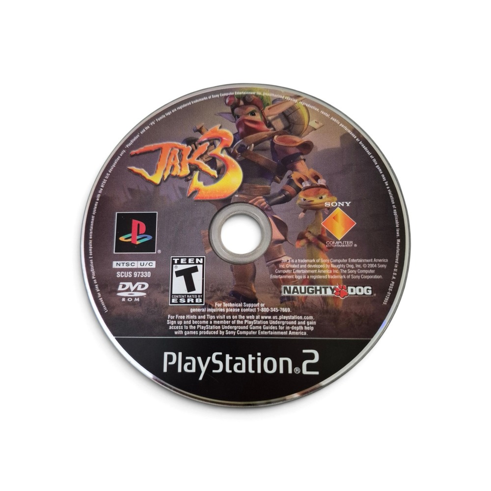 Sony Jak 3 Video Game PlayStation 2 One Size Multicolor